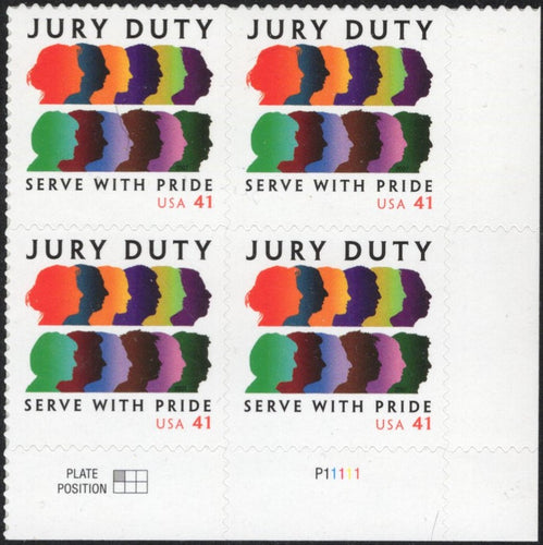 # 4200 (2007) Jury Duty - PB, LR #P11111, MNH