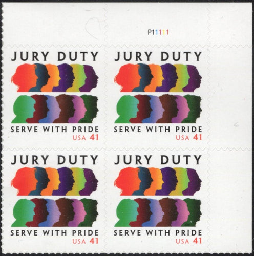 # 4200 (2007) Jury Duty - PB, UR #P11111, MNH