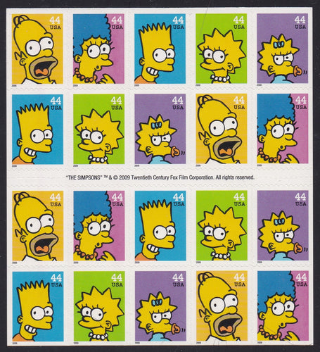 # 4403b (2009) Simpsons - BKLT, #S1111, Lisa, MNH