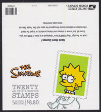 # 4403b (2009) Simpsons - BKLT, #S1111, Lisa, MNH