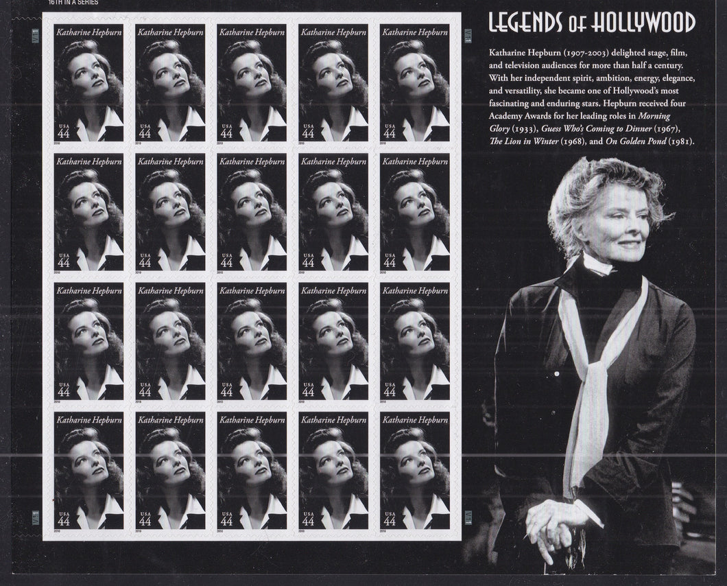 # 4461 (2010) Katherine Hepburn - Pane, MNH