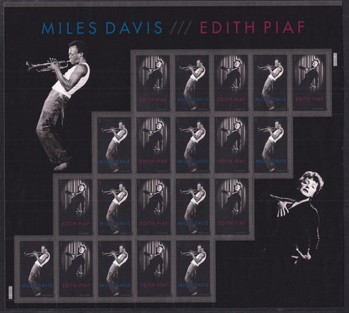 # 4692-93 (2012) Piaf & Davis - Pane, MNH