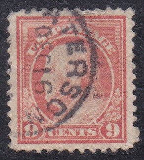 # 509 (1917) Franklin - Sgl, Used [5]