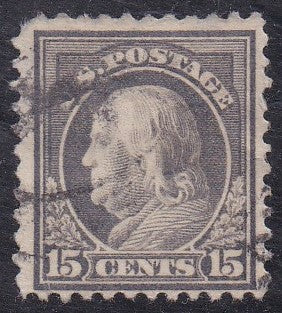 # 514 (1917) Franklin - Sgl, Used [5]