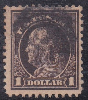 # 518 (1917) Franklin - Sgl, Used [3]