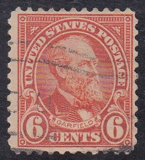 # 558 (1922) Garfield - Sgl, Used [1]