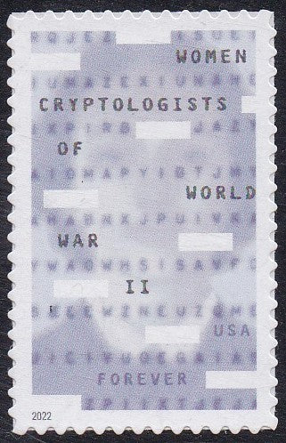 # 5738 (2022) Cryptologists - Sgl, MNH