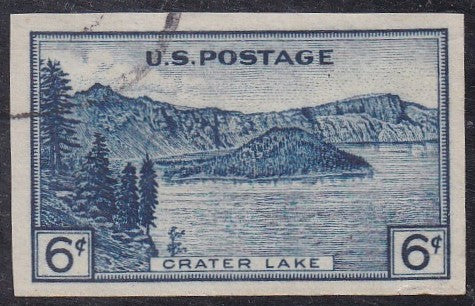 # 761 (1935) Crater Lake - Sgl, Used