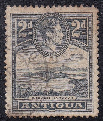 Antigua # 87 (1938) English Harbor - Sgl, Used