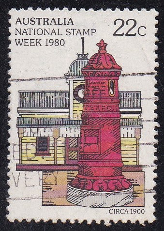 Australia # 751 (1980) Mailbox - Sgl, Used