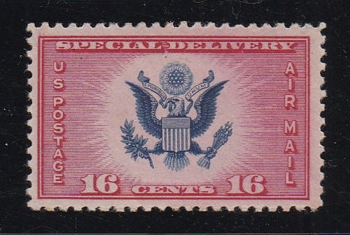 CE2 (1936) Eagle, Air Post Special Delivery - Sgl, VF MLH (1)