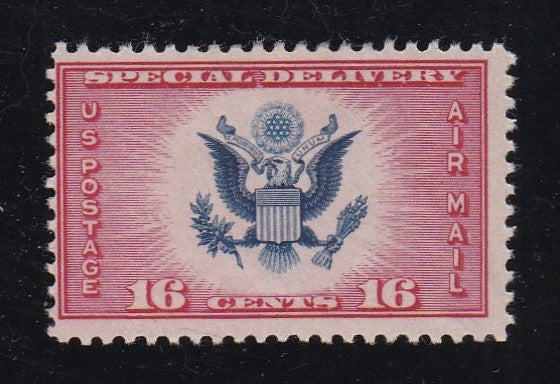 CE2 (1936) Eagle, Air Post Special Delivery - Sgl, F MLH (2)