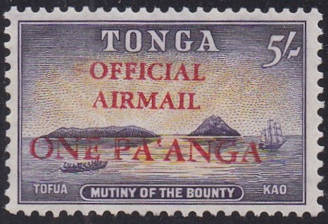 Tonga # CO11 (1967) Surchgd - Sgl, MLH