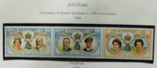 Aitutaki (1972-98) Collection I - on Minkus pgs, most MNH