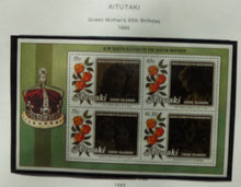 Aitutaki (1972-98) Collection I - on Minkus pgs, most MNH