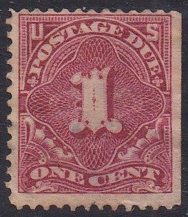 # J38 (1895) Postage Due - Used, F, SE (Q2)