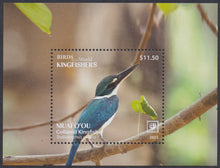 Niuafo'ou (2023) Birds of the World, Kingfisher - SS, Set/4, MNH