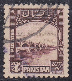 Pakistan # 33 (1948) Dam - Sgl, Used