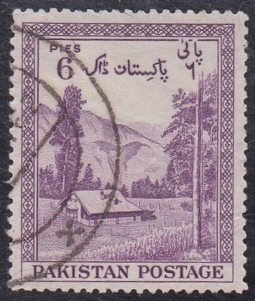 Pakistan # 66 (1954) Kaghan Valley - Sgl, Used