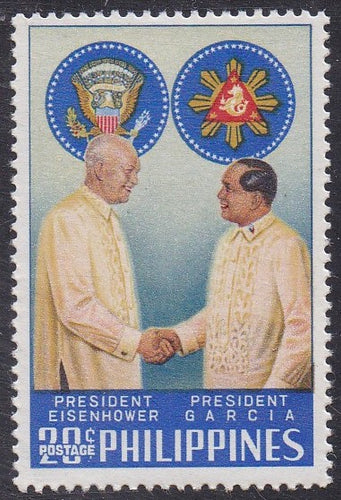 Philippines # 824 (1960) DDE Visit - Sgl, MNH