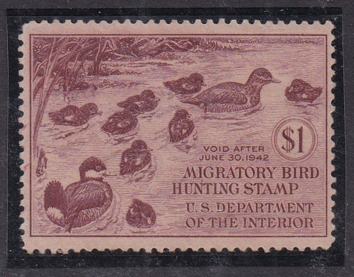 # RW8 (1941) Ruddy Ducks - Sgl, MLH