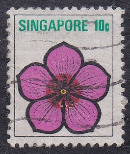 Singapore # 191 (1973) Flower - Sgl, Used