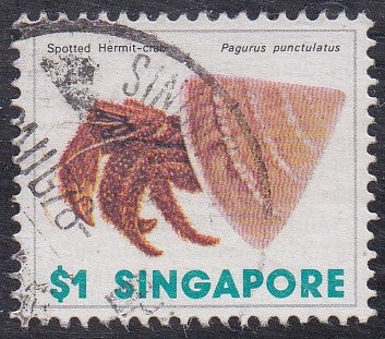 Singapore # 272 (1977) Crab - Sgl, Used