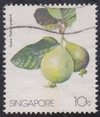 Singapore # 480 (1986) Guava - Sgl, Used