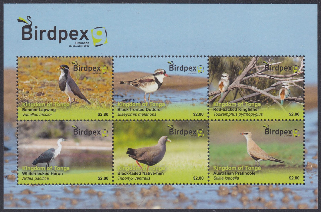 Tonga (2022) Birdpex 9 - Mini-Sheet, MNH