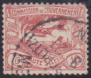 Upper Silesia # 18 (1920) Dove - Sgl, Used