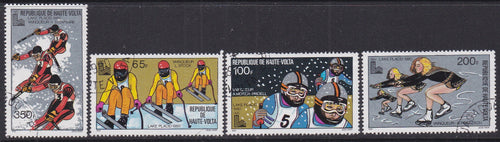 Upper Volta # 533-36 (1980) Olympics - Sgls, Set/4, MNH, CTO