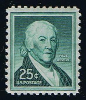 # 1048 (1958) Revere - Sgl, MNH