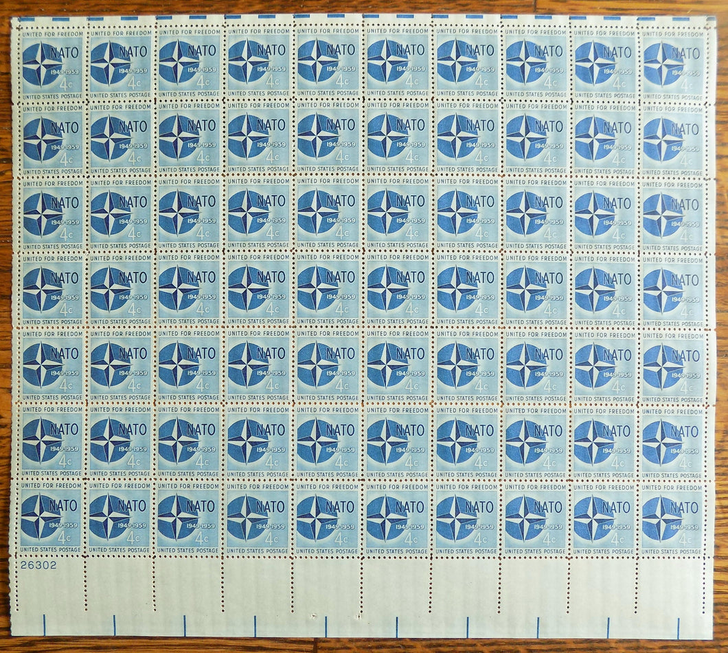 # 1127 (1959) NATO - Pane, MNH