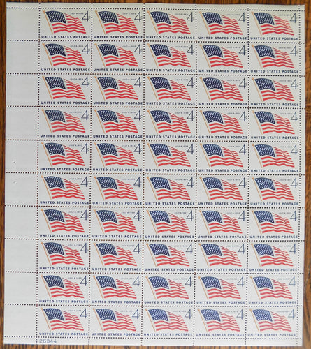 # 1132 (1959) Flag - Pane, MNH