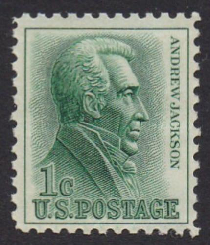 # 1209 (1963) Jackson, Not tagged - Sgl, MNH