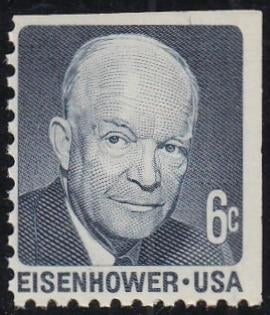 # 1393a (1970) Eisenhower, DG - Bklt sgl, MNH