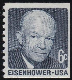 # 1393b (1970) Eisenhower, SG - Bklt sgl, MNH