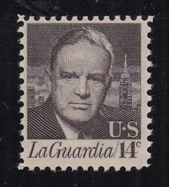 # 1397 (1972) LaGuardia, Tagged - Sgl, MNH