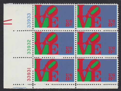 # 1475 (1973) Love - PB, LL #33933, MNH