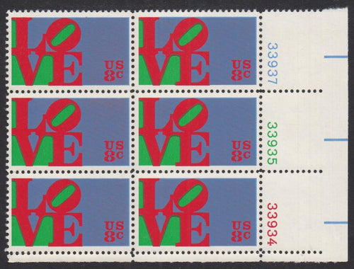 # 1475 (1973) Love - PB, LR #33937, MNH