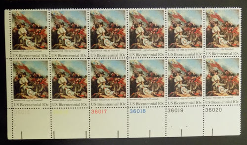 # 1564 (1975) Bunker Hill - PB, LL #36020, MNH