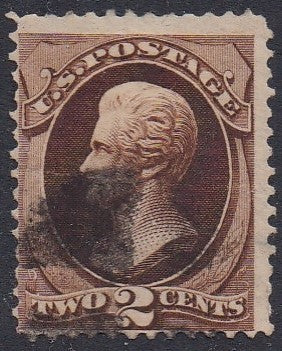 # 157 (1873) Jackson - Sgl, Used, F