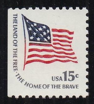 # 1598a (1978) Ft McHenry Flag, DG, MB Tag - Bklt sgl, MNH