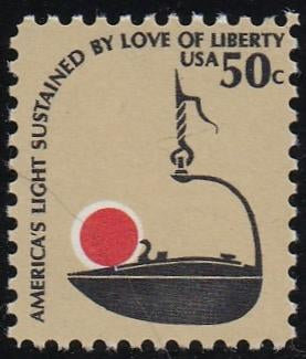 # 1608 (1979) Iron Betty Lamp, SG, BP, OA Tag - Sgl, MNH