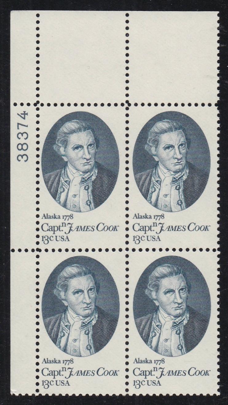 # 1732 (1978) Capt Cook - PB, UL #38374, MNH