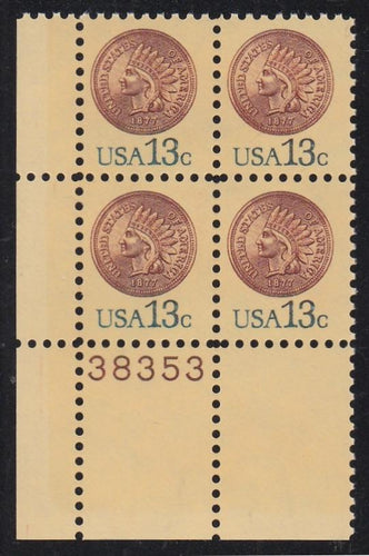 # 1734 (1978) Indian Head Penny - PB, LL #38353, MNH