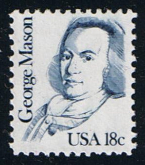 # 1858 (1981) Mason, OA tag - Sgl, MNH