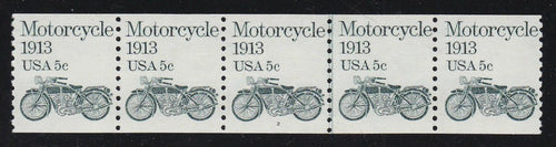 # 1899 (1983) 1913 Motorcycle - PS/5, #2, VF MNH