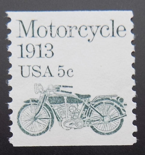 # 1899 (1983) 1913 Motorcycle - Coil sgl, XF MNH