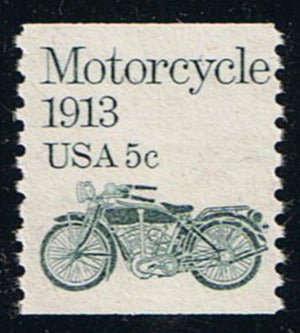 # 1899 (1983) 1913 Motorcycle - Coil sgl, MNH